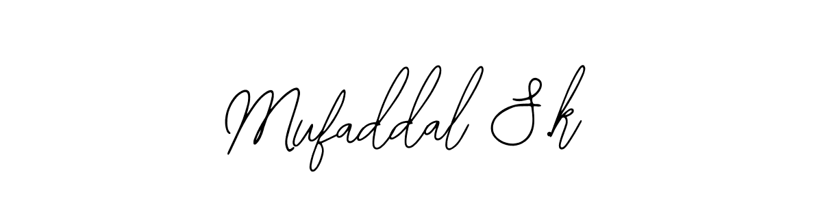 Also You can easily find your signature by using the search form. We will create Mufaddal S.k name handwritten signature images for you free of cost using Bearetta-2O07w sign style. Mufaddal S.k signature style 12 images and pictures png