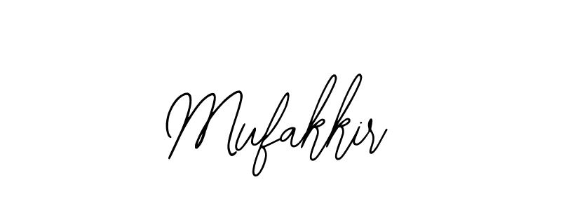 How to make Mufakkir signature? Bearetta-2O07w is a professional autograph style. Create handwritten signature for Mufakkir name. Mufakkir signature style 12 images and pictures png