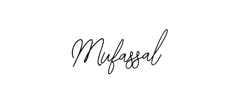 How to make Mufassal name signature. Use Bearetta-2O07w style for creating short signs online. This is the latest handwritten sign. Mufassal signature style 12 images and pictures png