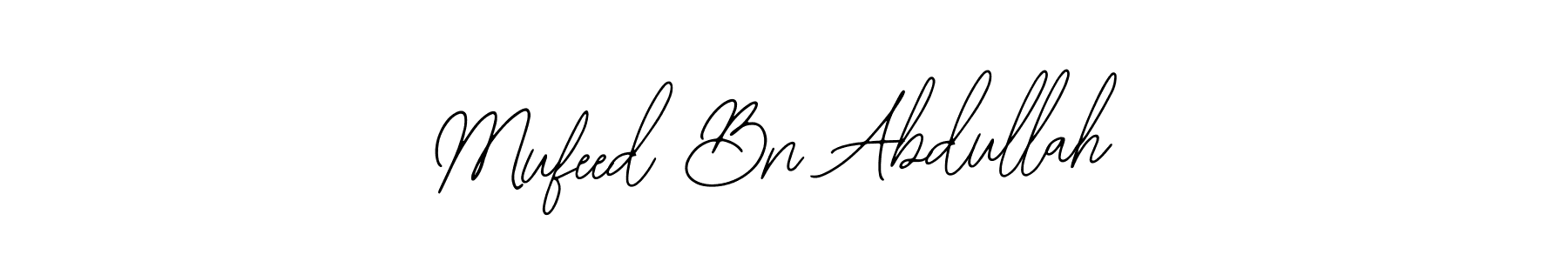 Mufeed Bn Abdullah stylish signature style. Best Handwritten Sign (Bearetta-2O07w) for my name. Handwritten Signature Collection Ideas for my name Mufeed Bn Abdullah. Mufeed Bn Abdullah signature style 12 images and pictures png