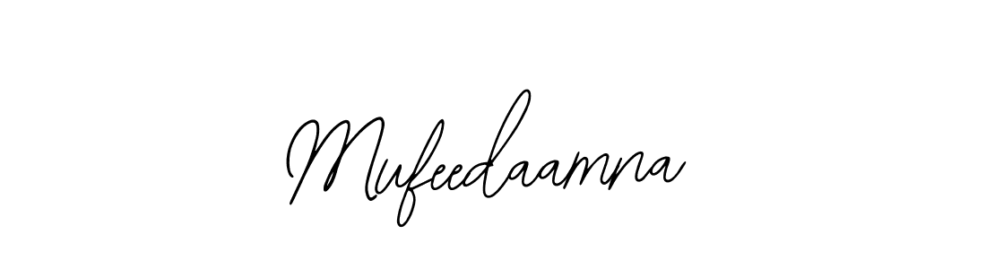 Make a beautiful signature design for name Mufeedaamna. Use this online signature maker to create a handwritten signature for free. Mufeedaamna signature style 12 images and pictures png