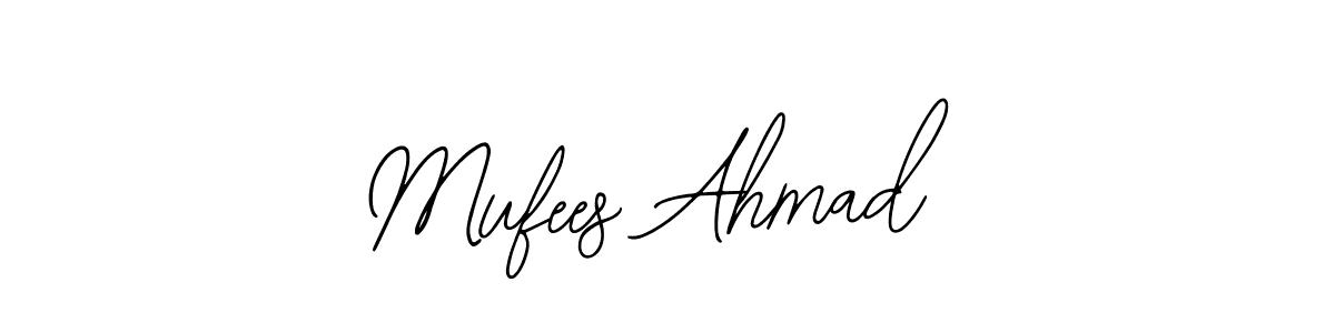 How to Draw Mufees Ahmad signature style? Bearetta-2O07w is a latest design signature styles for name Mufees Ahmad. Mufees Ahmad signature style 12 images and pictures png