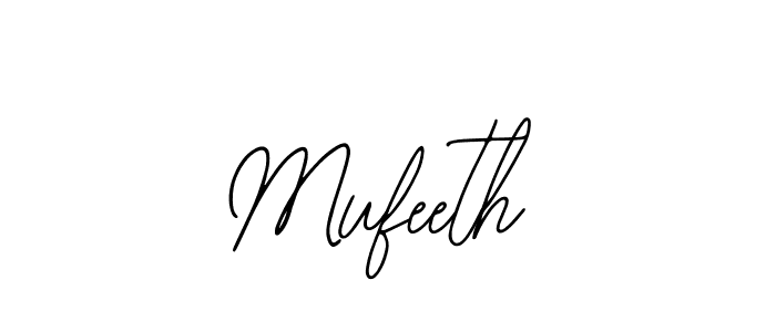 Also we have Mufeeth name is the best signature style. Create professional handwritten signature collection using Bearetta-2O07w autograph style. Mufeeth signature style 12 images and pictures png