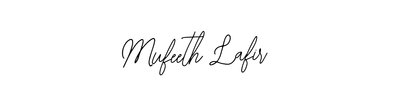 Create a beautiful signature design for name Mufeeth Lafir. With this signature (Bearetta-2O07w) fonts, you can make a handwritten signature for free. Mufeeth Lafir signature style 12 images and pictures png