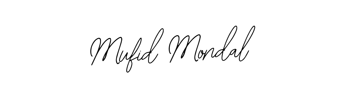 How to make Mufid Mondal signature? Bearetta-2O07w is a professional autograph style. Create handwritten signature for Mufid Mondal name. Mufid Mondal signature style 12 images and pictures png
