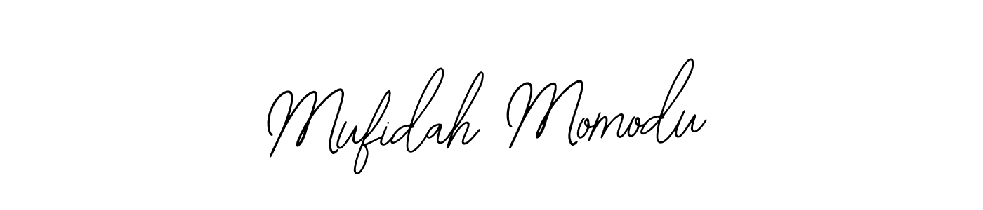 Bearetta-2O07w is a professional signature style that is perfect for those who want to add a touch of class to their signature. It is also a great choice for those who want to make their signature more unique. Get Mufidah Momodu name to fancy signature for free. Mufidah Momodu signature style 12 images and pictures png