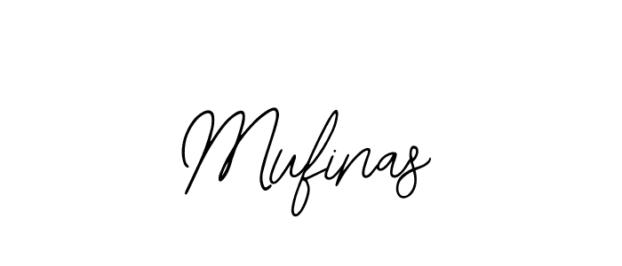 Use a signature maker to create a handwritten signature online. With this signature software, you can design (Bearetta-2O07w) your own signature for name Mufinas. Mufinas signature style 12 images and pictures png