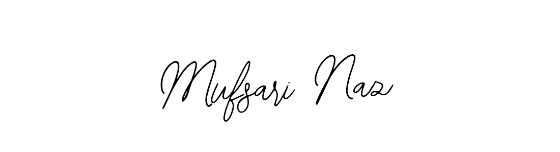 Use a signature maker to create a handwritten signature online. With this signature software, you can design (Bearetta-2O07w) your own signature for name Mufsari Naz. Mufsari Naz signature style 12 images and pictures png