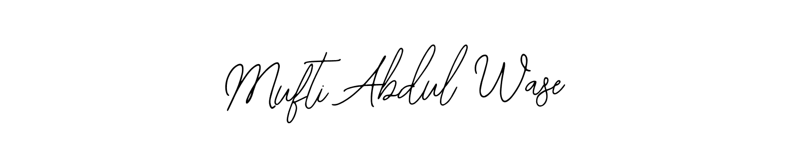 Mufti Abdul Wase stylish signature style. Best Handwritten Sign (Bearetta-2O07w) for my name. Handwritten Signature Collection Ideas for my name Mufti Abdul Wase. Mufti Abdul Wase signature style 12 images and pictures png