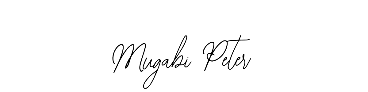 Make a beautiful signature design for name Mugabi Peter. With this signature (Bearetta-2O07w) style, you can create a handwritten signature for free. Mugabi Peter signature style 12 images and pictures png