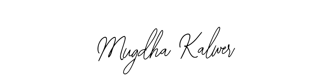 How to Draw Mugdha Kalwer signature style? Bearetta-2O07w is a latest design signature styles for name Mugdha Kalwer. Mugdha Kalwer signature style 12 images and pictures png