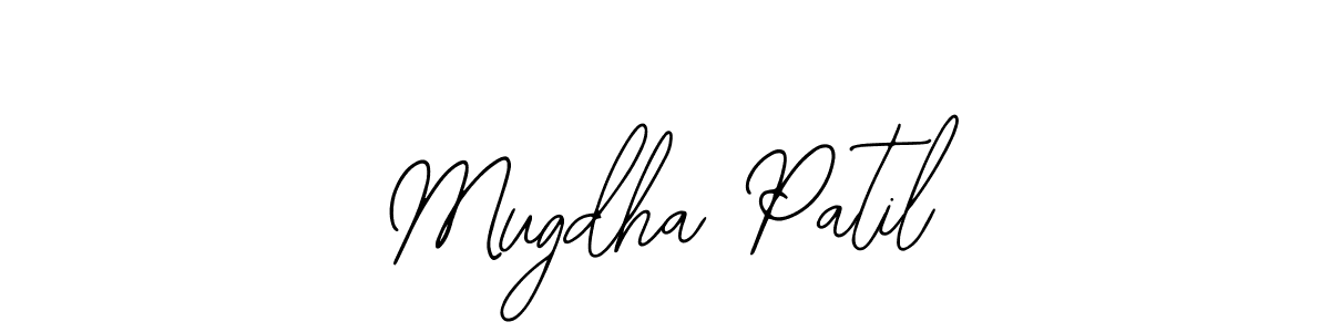 if you are searching for the best signature style for your name Mugdha Patil. so please give up your signature search. here we have designed multiple signature styles  using Bearetta-2O07w. Mugdha Patil signature style 12 images and pictures png