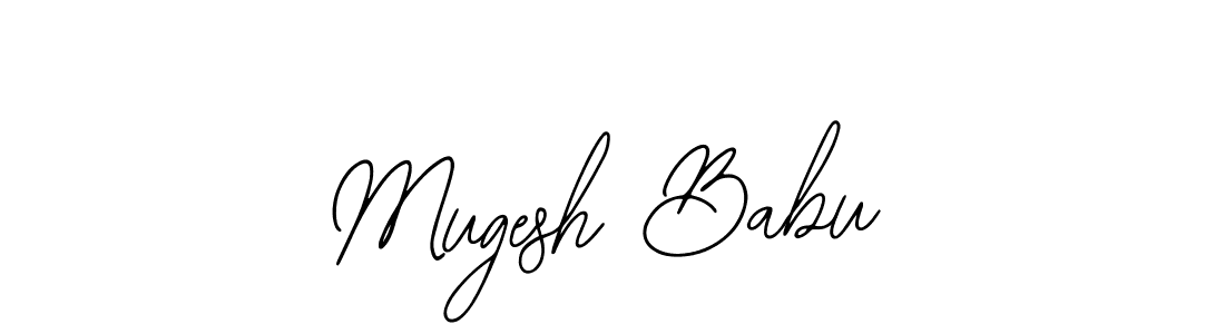 Also You can easily find your signature by using the search form. We will create Mugesh Babu name handwritten signature images for you free of cost using Bearetta-2O07w sign style. Mugesh Babu signature style 12 images and pictures png