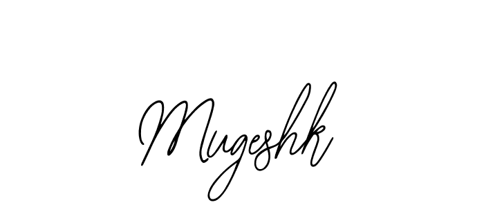 Make a beautiful signature design for name Mugeshk. Use this online signature maker to create a handwritten signature for free. Mugeshk signature style 12 images and pictures png