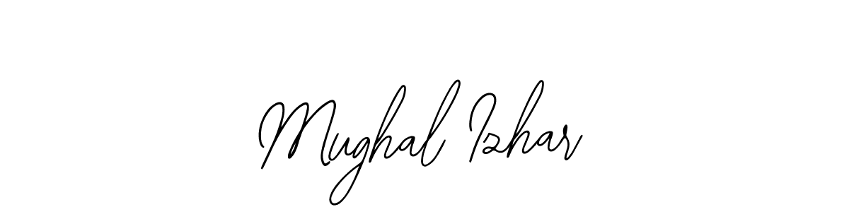 How to make Mughal Izhar signature? Bearetta-2O07w is a professional autograph style. Create handwritten signature for Mughal Izhar name. Mughal Izhar signature style 12 images and pictures png