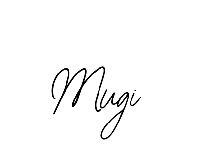 if you are searching for the best signature style for your name Mugi. so please give up your signature search. here we have designed multiple signature styles  using Bearetta-2O07w. Mugi signature style 12 images and pictures png