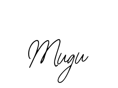 Design your own signature with our free online signature maker. With this signature software, you can create a handwritten (Bearetta-2O07w) signature for name Mugu. Mugu signature style 12 images and pictures png