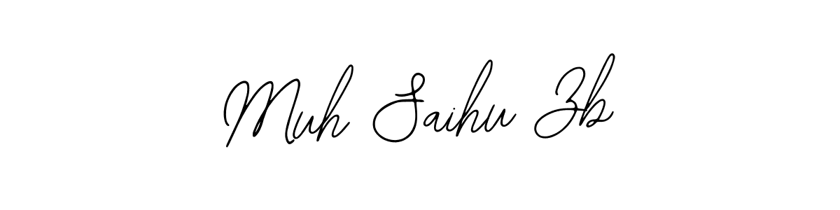 How to Draw Muh Saihu Zb signature style? Bearetta-2O07w is a latest design signature styles for name Muh Saihu Zb. Muh Saihu Zb signature style 12 images and pictures png