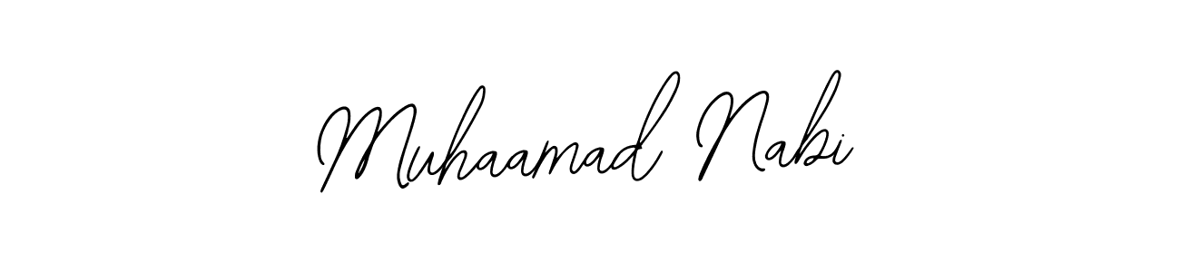 The best way (Bearetta-2O07w) to make a short signature is to pick only two or three words in your name. The name Muhaamad Nabi include a total of six letters. For converting this name. Muhaamad Nabi signature style 12 images and pictures png