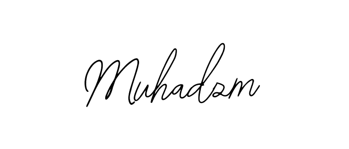 Create a beautiful signature design for name Muhadzm. With this signature (Bearetta-2O07w) fonts, you can make a handwritten signature for free. Muhadzm signature style 12 images and pictures png