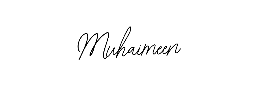 if you are searching for the best signature style for your name Muhaimeen. so please give up your signature search. here we have designed multiple signature styles  using Bearetta-2O07w. Muhaimeen signature style 12 images and pictures png