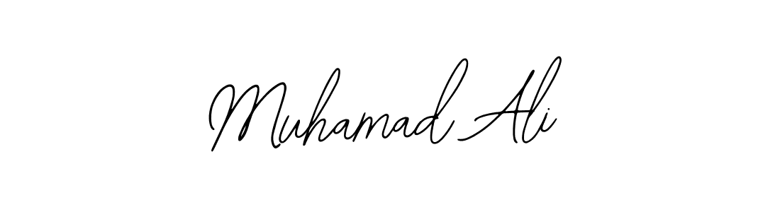 Make a beautiful signature design for name Muhamad Ali. With this signature (Bearetta-2O07w) style, you can create a handwritten signature for free. Muhamad Ali signature style 12 images and pictures png