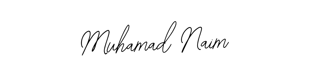 How to make Muhamad Naim signature? Bearetta-2O07w is a professional autograph style. Create handwritten signature for Muhamad Naim name. Muhamad Naim signature style 12 images and pictures png