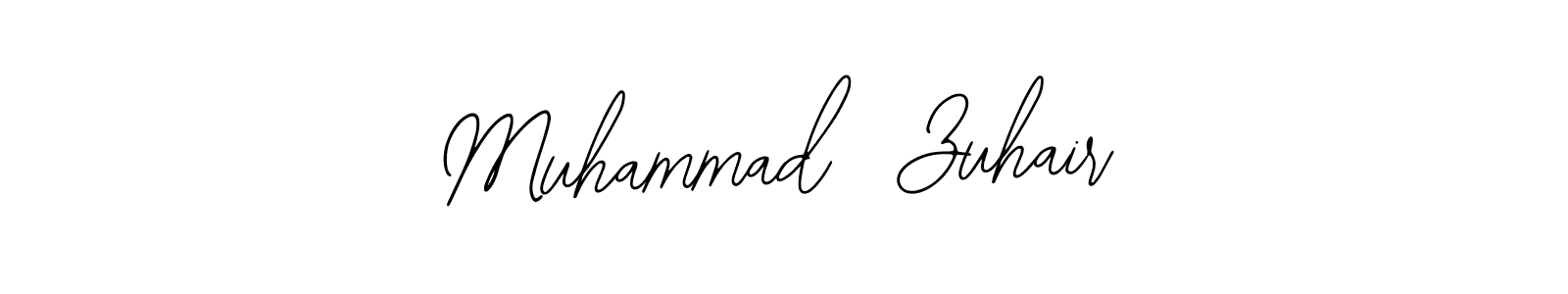 Make a beautiful signature design for name Muhammad  Zuhair. With this signature (Bearetta-2O07w) style, you can create a handwritten signature for free. Muhammad  Zuhair signature style 12 images and pictures png