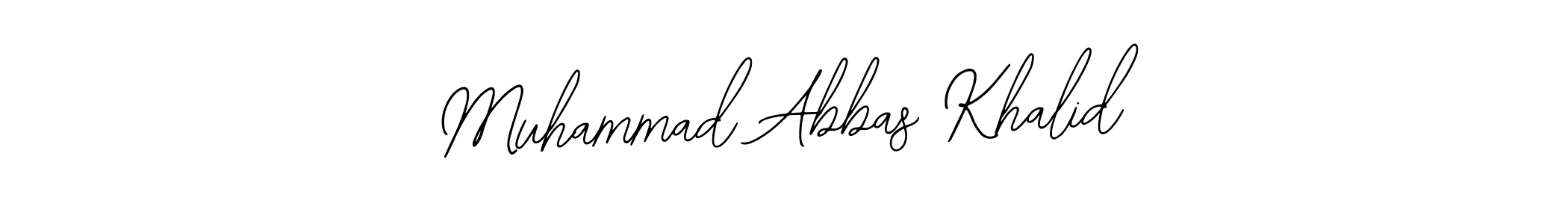 Also we have Muhammad Abbas Khalid name is the best signature style. Create professional handwritten signature collection using Bearetta-2O07w autograph style. Muhammad Abbas Khalid signature style 12 images and pictures png