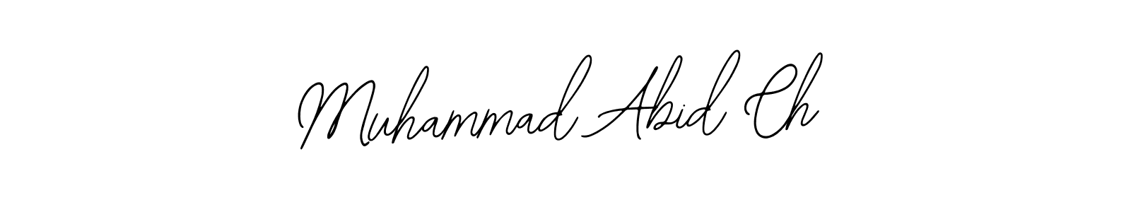 Make a beautiful signature design for name Muhammad Abid Ch. With this signature (Bearetta-2O07w) style, you can create a handwritten signature for free. Muhammad Abid Ch signature style 12 images and pictures png