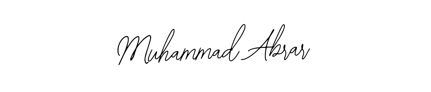 Also You can easily find your signature by using the search form. We will create Muhammad Abrar name handwritten signature images for you free of cost using Bearetta-2O07w sign style. Muhammad Abrar signature style 12 images and pictures png