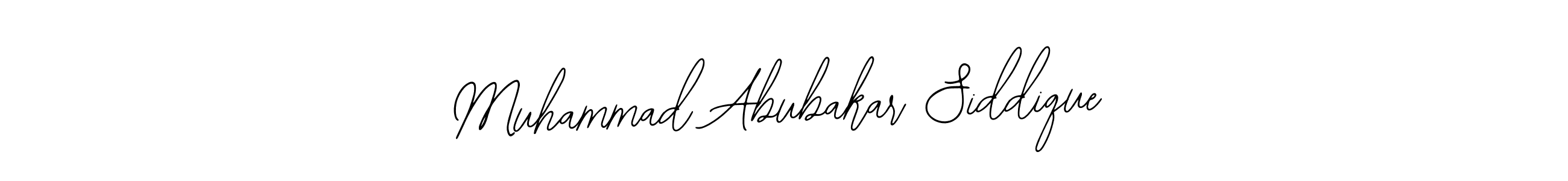 Make a beautiful signature design for name Muhammad Abubakar Siddique. Use this online signature maker to create a handwritten signature for free. Muhammad Abubakar Siddique signature style 12 images and pictures png