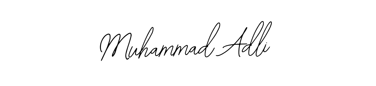 Use a signature maker to create a handwritten signature online. With this signature software, you can design (Bearetta-2O07w) your own signature for name Muhammad Adli. Muhammad Adli signature style 12 images and pictures png