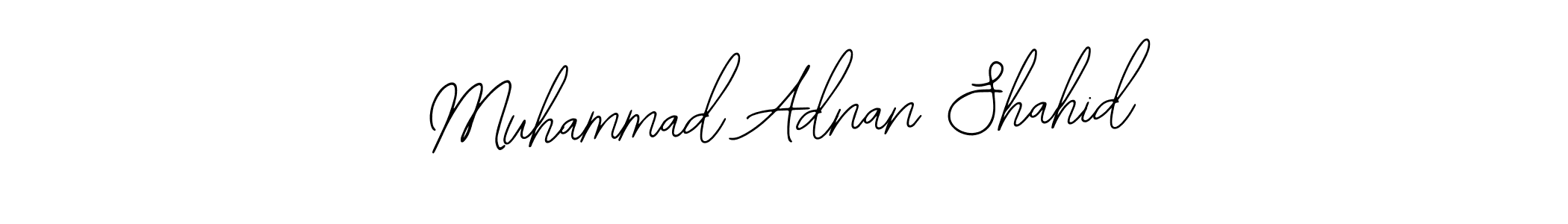 How to Draw Muhammad Adnan Shahid signature style? Bearetta-2O07w is a latest design signature styles for name Muhammad Adnan Shahid. Muhammad Adnan Shahid signature style 12 images and pictures png