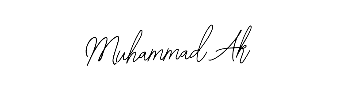 Use a signature maker to create a handwritten signature online. With this signature software, you can design (Bearetta-2O07w) your own signature for name Muhammad Ak. Muhammad Ak signature style 12 images and pictures png