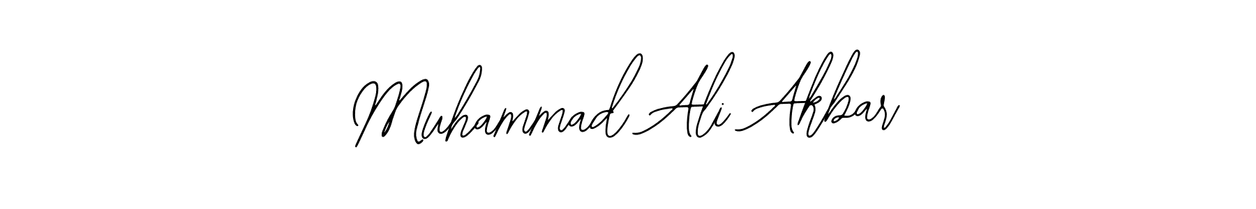 Create a beautiful signature design for name Muhammad Ali Akbar. With this signature (Bearetta-2O07w) fonts, you can make a handwritten signature for free. Muhammad Ali Akbar signature style 12 images and pictures png