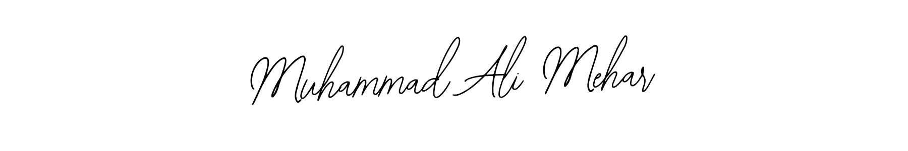 Design your own signature with our free online signature maker. With this signature software, you can create a handwritten (Bearetta-2O07w) signature for name Muhammad Ali Mehar. Muhammad Ali Mehar signature style 12 images and pictures png