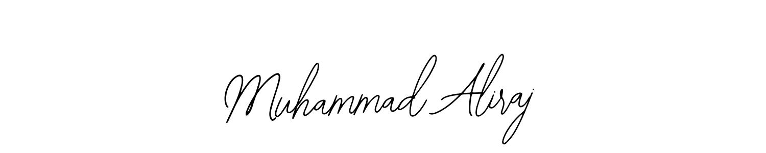 Use a signature maker to create a handwritten signature online. With this signature software, you can design (Bearetta-2O07w) your own signature for name Muhammad Aliraj. Muhammad Aliraj signature style 12 images and pictures png