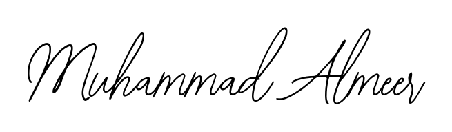 A modern signature idea for name Muhammad Almeer using Bearetta-2O07w font. Clean strokes and elegant curves make it stand out instantly. Muhammad Almeer signature style 12 images and pictures png