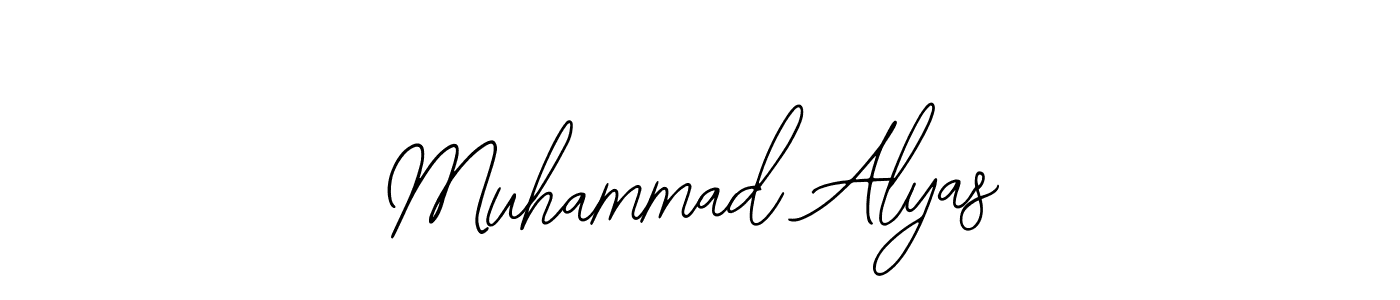 It looks lik you need a new signature style for name Muhammad Alyas. Design unique handwritten (Bearetta-2O07w) signature with our free signature maker in just a few clicks. Muhammad Alyas signature style 12 images and pictures png