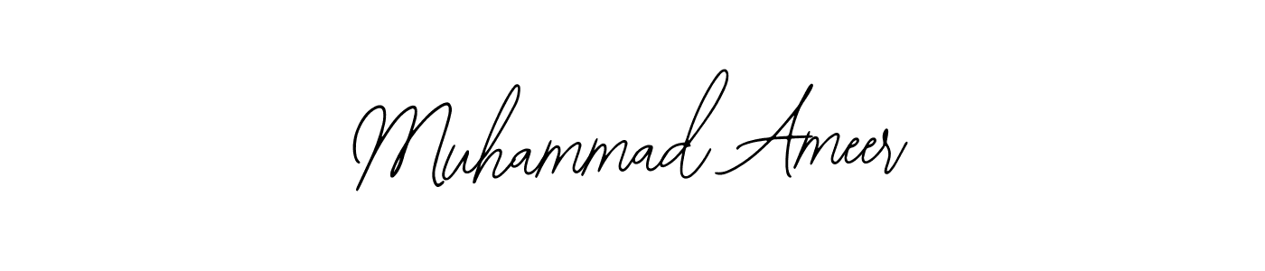 It looks lik you need a new signature style for name Muhammad Ameer. Design unique handwritten (Bearetta-2O07w) signature with our free signature maker in just a few clicks. Muhammad Ameer signature style 12 images and pictures png