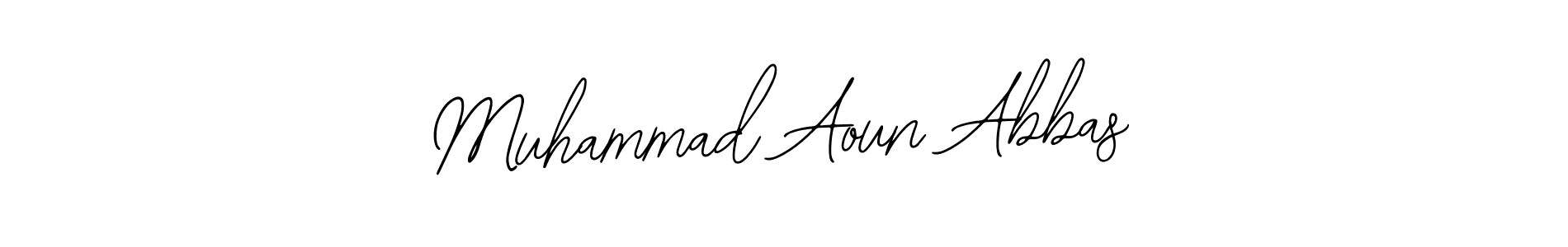 if you are searching for the best signature style for your name Muhammad Aoun Abbas. so please give up your signature search. here we have designed multiple signature styles  using Bearetta-2O07w. Muhammad Aoun Abbas signature style 12 images and pictures png