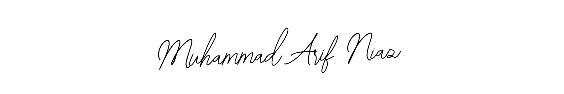 Make a short Muhammad Arif Niaz signature style. Manage your documents anywhere anytime using Bearetta-2O07w. Create and add eSignatures, submit forms, share and send files easily. Muhammad Arif Niaz signature style 12 images and pictures png
