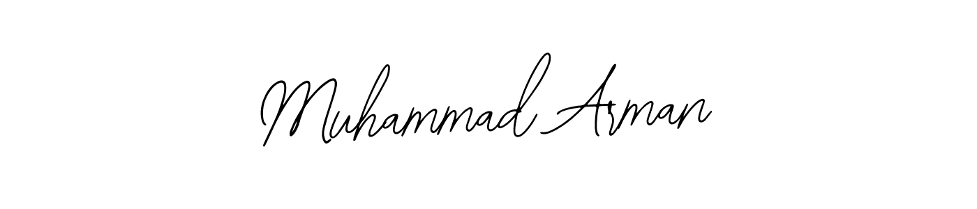 Create a beautiful signature design for name Muhammad Arman. With this signature (Bearetta-2O07w) fonts, you can make a handwritten signature for free. Muhammad Arman signature style 12 images and pictures png