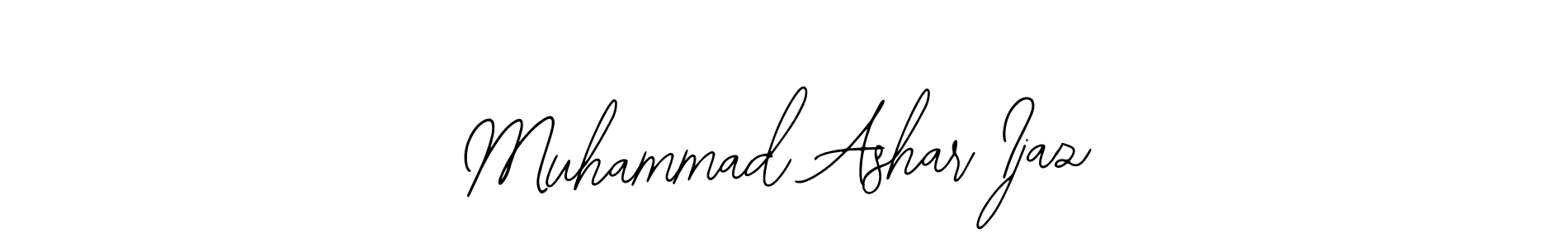 if you are searching for the best signature style for your name Muhammad Ashar Ijaz. so please give up your signature search. here we have designed multiple signature styles  using Bearetta-2O07w. Muhammad Ashar Ijaz signature style 12 images and pictures png