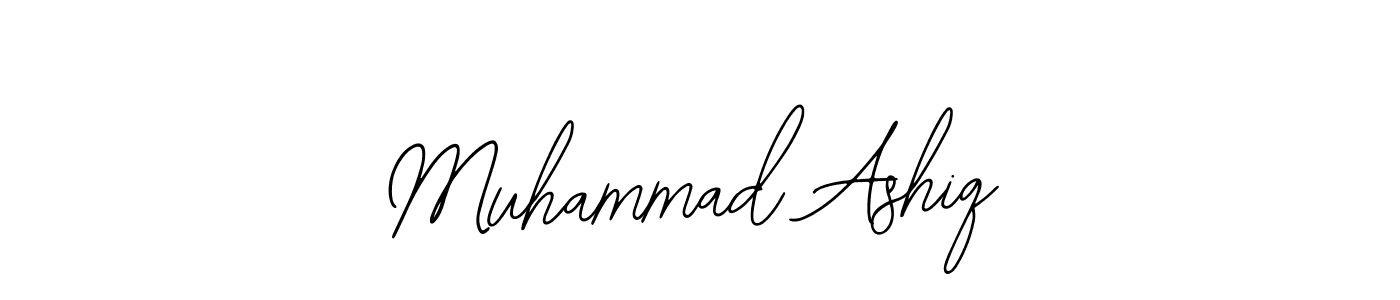 Similarly Bearetta-2O07w is the best handwritten signature design. Signature creator online .You can use it as an online autograph creator for name Muhammad Ashiq. Muhammad Ashiq signature style 12 images and pictures png