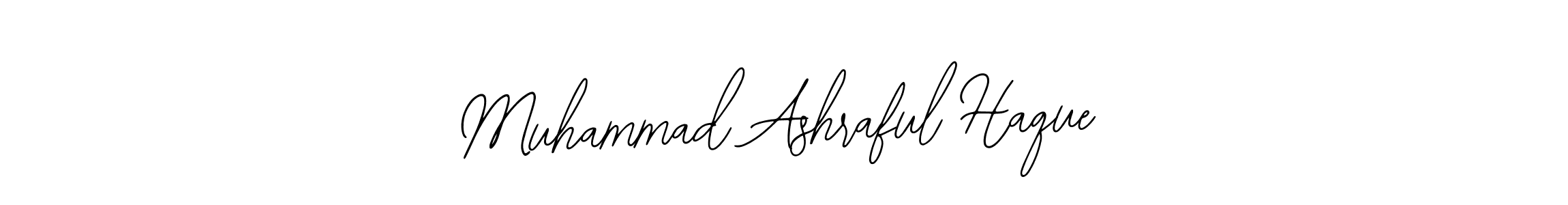 It looks lik you need a new signature style for name Muhammad Ashraful Haque. Design unique handwritten (Bearetta-2O07w) signature with our free signature maker in just a few clicks. Muhammad Ashraful Haque signature style 12 images and pictures png