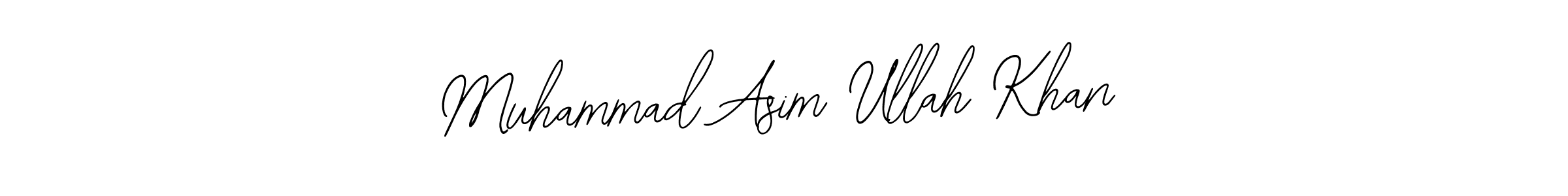 Use a signature maker to create a handwritten signature online. With this signature software, you can design (Bearetta-2O07w) your own signature for name Muhammad Asim Ullah Khan. Muhammad Asim Ullah Khan signature style 12 images and pictures png