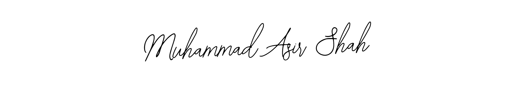 Also You can easily find your signature by using the search form. We will create Muhammad Asir Shah name handwritten signature images for you free of cost using Bearetta-2O07w sign style. Muhammad Asir Shah signature style 12 images and pictures png