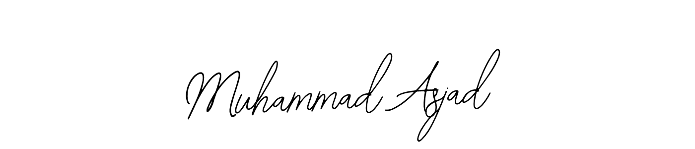 It looks lik you need a new signature style for name Muhammad Asjad. Design unique handwritten (Bearetta-2O07w) signature with our free signature maker in just a few clicks. Muhammad Asjad signature style 12 images and pictures png